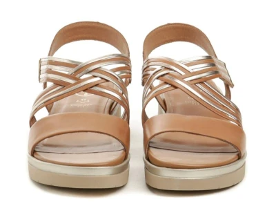 Tamaris Comfort 8-58707-42 hnědé dámské nadměrné sandály