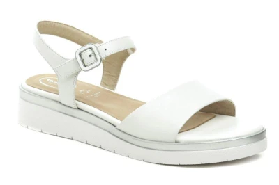 Tamaris Comfort 8-58708-42 bílé dámské nadměrné sandály Tamaris Comfort 8-58708-42 bílé dámské nadměrné sandály