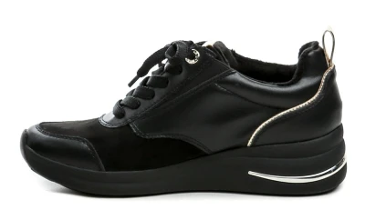 Tamaris Comfort 8-83714-43 černé dámské polobotky na klínku