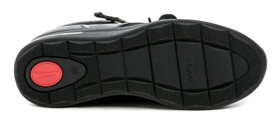 Tamaris Comfort 8-83714-43 černé dámské polobotky na klínku