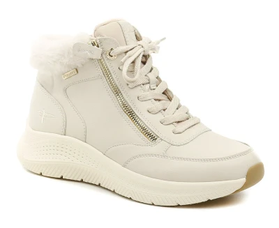 Tamaris Comfort 8-85200-45 slonová kost dámské zimní boty