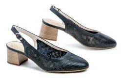 Tamaris Comfort 8-89501-42 tmavomodré dámske lodičky