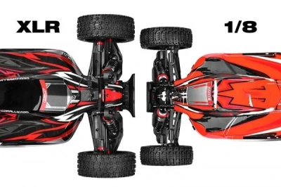 Team Corally ASUGA XLR 6S 4WD RTR modrá buggy