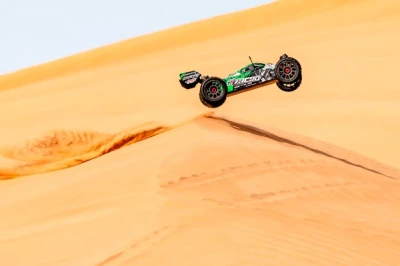 Team Corally Syncro modrá RTR 2WD 3-4S buggy