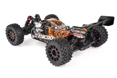 Team Corally Syncro oranžová 2WD 3-4S RTR buggy