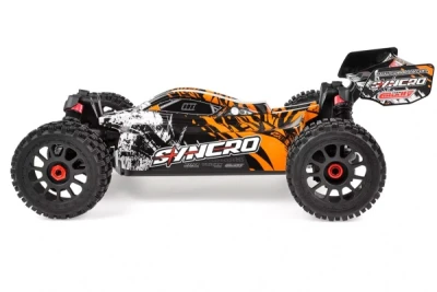 Team Corally Syncro oranžová 2WD 3-4S RTR buggy