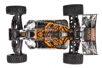 Team Corally Syncro oranžová 2WD 3-4S RTR buggy