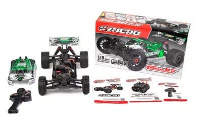 Team Corally Syncro zelená RTR 2WD 3-4S buggy