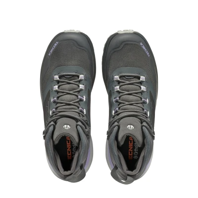 Tecnica Agate S MID GTX deep grey/lavender dámské turistické boty