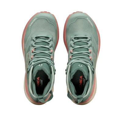 Tecnica Agate S MID GTX green/pink dámské turistické boty