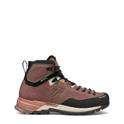 Tecnica Sulfur MID GTX Ws dark pink/ivory dámské turistické boty
