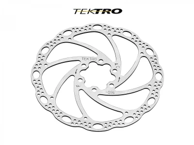 Tektro TK-TR140-22 140mm stříbrný brzdový kotouč