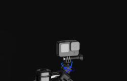 Telesin Držák na kolo pro sportovní kamery 360° (DJ-HBM-001)