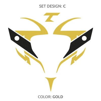 TEMPISH Set nálepek pro HERO masku