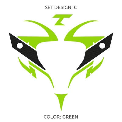 TEMPISH Set nálepek pro HERO masku
