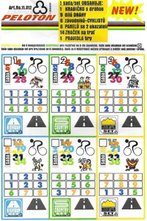 Templum Peloton Kompakt cyklistická desková hra