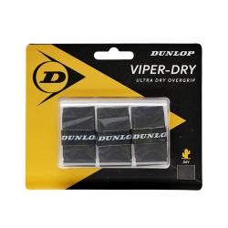 Tenis omotávky DUNLOP VIPERDRY overgrip černý Tenis omotávky DUNLOP VIPERDRY overgrip černý