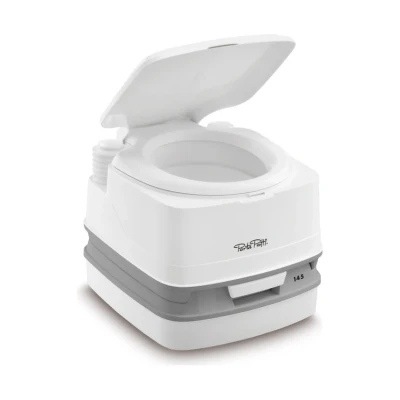Thetford Porta Potti Qube 145 bílo-šedá výhodná sada chemického WC