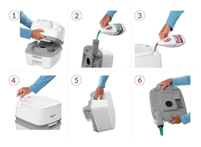 Thetford Porta Potti Qube 335 - přenosné chemické WC