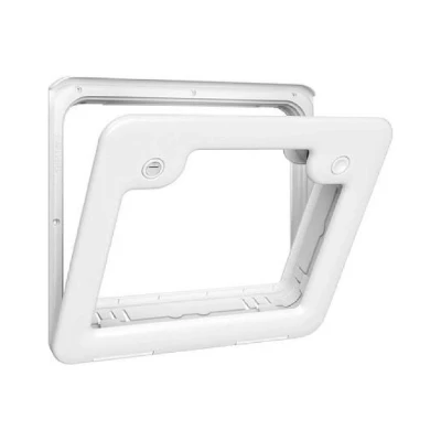 Thetford Model 3 bílá 386 × 342 mm servisní dvířka