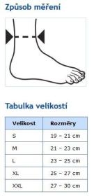 Thuasne Sport 0280 Novelastic kotníková strapovací bandáž POUZE M (VÝPRODEJ)