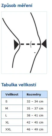 Thuasne Sport 0334 elastická kolenní bandáž