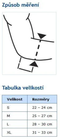 Thuasne Sport 0338 loketní podpora elastická POUZE L (VÝPRODEJ)