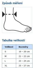 Thuasne Sport 0571 neoprénová kotníková bandáž POUZE XL (VÝPRODEJ)