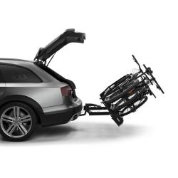 Thule VeloSpace XT 939 nosič na tažné na 3 kola + Thule 9381 adaptér pro 4. kolo