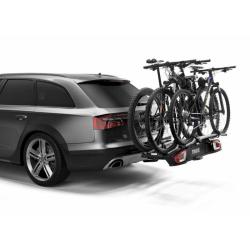 Thule VeloSpace XT 939 nosič na tažné na 3 kola + Thule 9381 adaptér pro 4. kolo