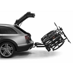 Thule VeloSpace XT 939 nosič na tažné na 3 kola + Thule 9381 adaptér pro 4. kolo