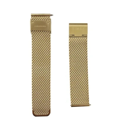 Timex Originál zlatý 20mm kovový řemínek