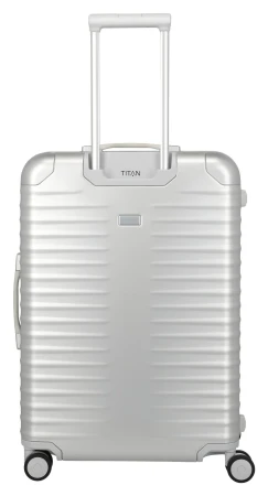Titan Eternity L stříbrný cestovní kufr