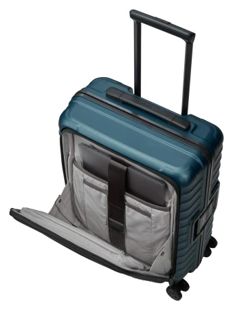 Titan Litron Frame S Front pocket petrolejový kabinový kufr
