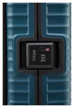 Titan Litron Frame S Front pocket petrolejový kabinový kufr