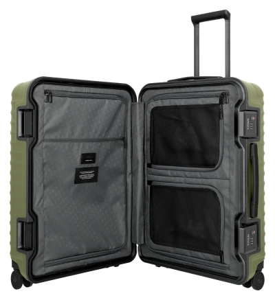 Titan Overseas M plus Forest Green cestovní kufr