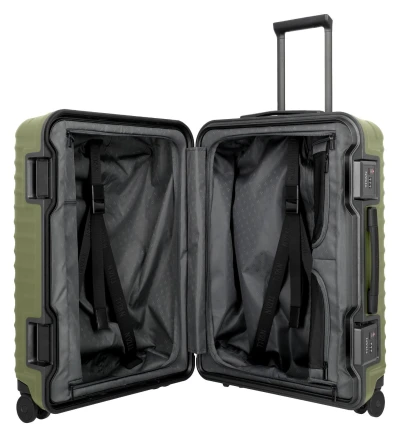 Titan Overseas M plus Forest Green cestovní kufr