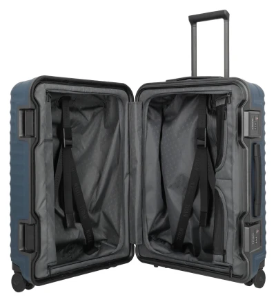 Titan Overseas M plus tmavě modrý cestovní kufr