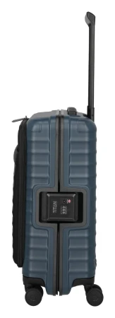 Titan Overseas S Front pocket Midnight blue kabinový kufr