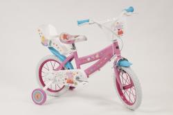 Toimsa Prasátko Peppa 14 dětské kolo + reflexní sada