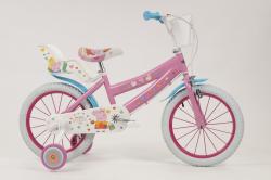 Toimsa Prasátko Peppa 16 dětské kolo + reflexní sada