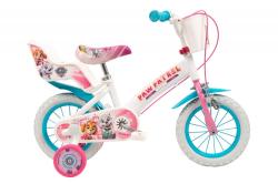 Toimsa Tlapková Patrola bílé 12 dětské kolo + reflexní sada