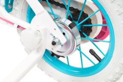 Toimsa Tlapková Patrola bílé 12 dětské kolo + reflexní sada