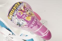 Toimsa Tlapková Patrola bílé 14 dětské kolo + reflexní sada