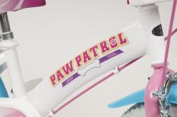 Toimsa Tlapková Patrola bílé 14 dětské kolo + reflexní sada