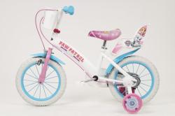 Toimsa Tlapková Patrola bílé 14 dětské kolo + reflexní sada