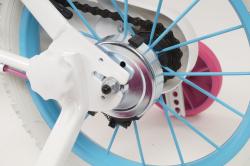 Toimsa Tlapková Patrola bílé 14 dětské kolo + reflexní sada