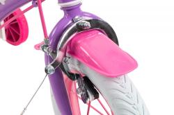 Toimsa Tlapková Patrola fialové 12 dětské kolo + reflexní sada