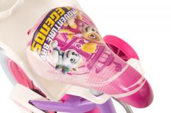 Toimsa Tlapková Patrola fialové 12 dětské kolo + reflexní sada