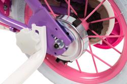 Toimsa Tlapková Patrola fialové 12 dětské kolo + reflexní sada